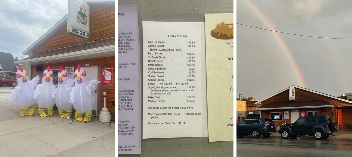 The Hen House Bar and Grill Menu
